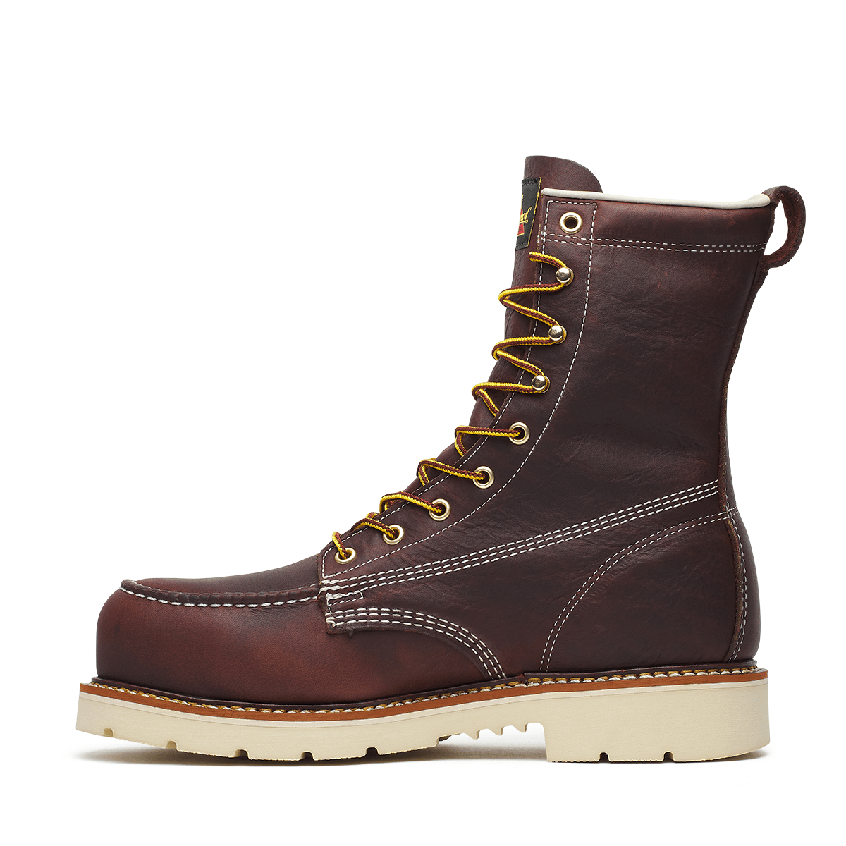 THOROGOOD American Legacy – 8″ Black Walnut Nano Moc Toe MAXWear 90™ 804-6210