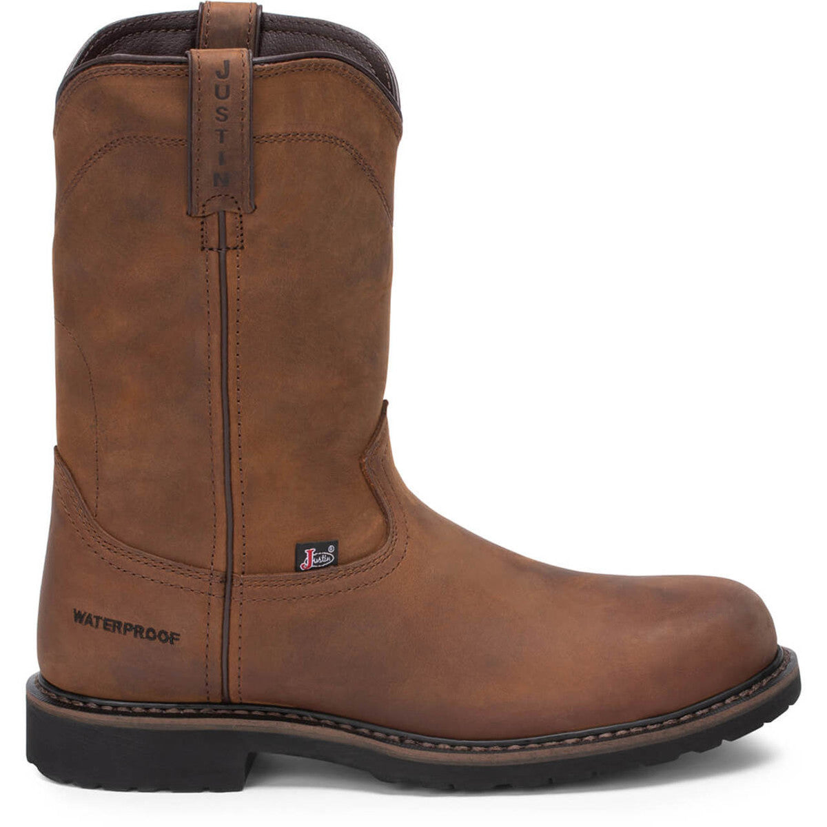 JUSTIN Drywall 10" Waterproof Steel Toe SE4961