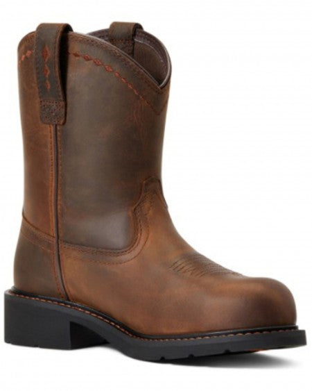 ARIAT Fatbaby Work Pull-On Steel Toe Work Boot 10040431