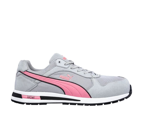 PUMA SAFETY Frontside Grey Pink Low 643085