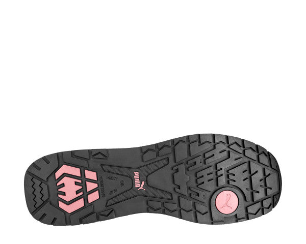 PUMA SAFETY Frontside Grey Pink Low 643085