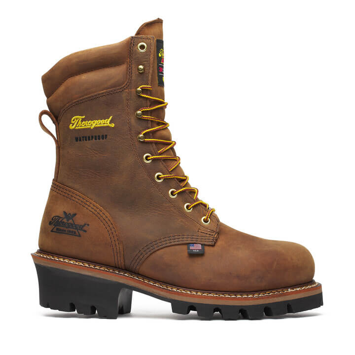 THOROGOOD 9&quot; Logger Series Insulated Waterproof 804-3554