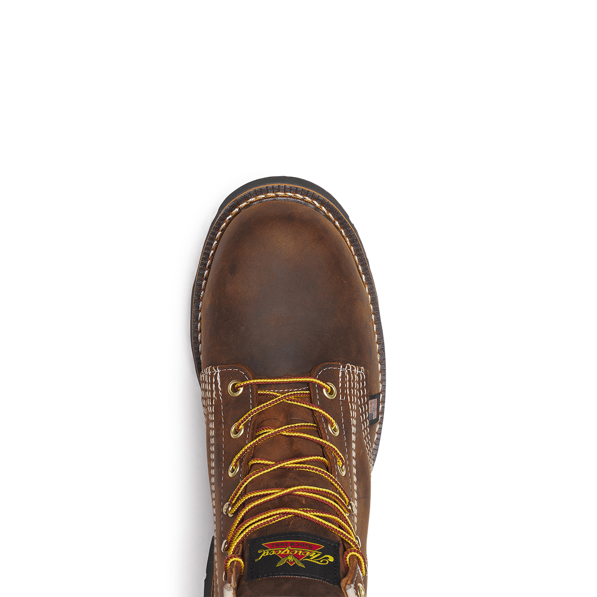 THOROGOOD American Heritage – 6″ Crazy Horse Steel Toe Black MAXWear 90™ 804-4111