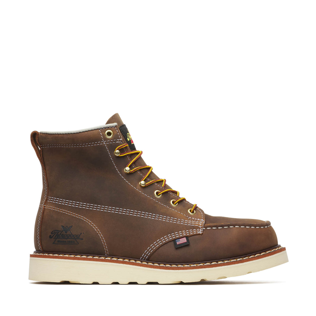 THOROGOOD American Heritage 6&quot; Trail Moc Toe Maxwear Wedge 804-4575