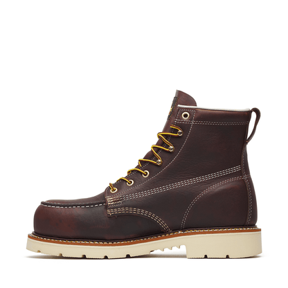 THOROGOOD American Legacy – 6″ Black Walnut Nano Moc Toe MAXWear 90™ 804-6110