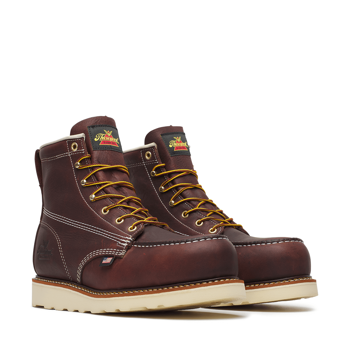 THOROGOOD American Legacy – 6″ Black Walnut Nano Moc Toe MAXWear Wedge 804-6120
