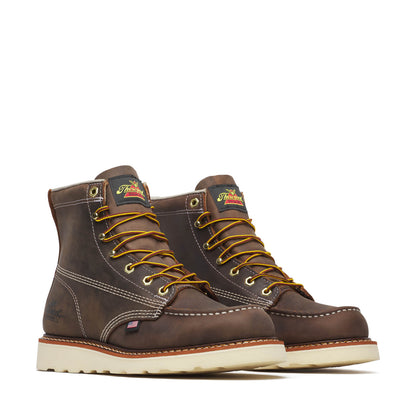 THOROGOOD American Heritage – 6″ Trail Crazy Horse Moc Toe – MAXWear Wedge™ 814-4203)
