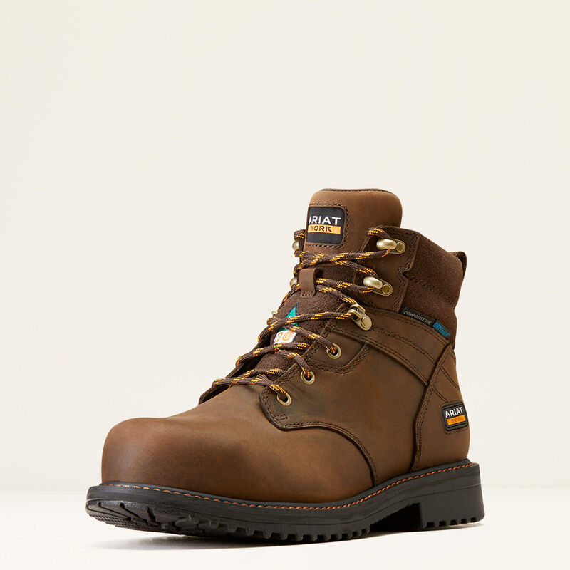 ARIAT RigTEK 6&quot; CSA Waterproof Composite Toe Work Boot 10045418