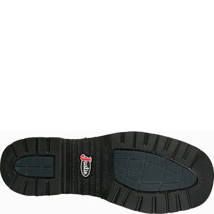 JUSTIN Ames 11&quot; Steel Toe Waterproof Square Toe Pull-On HL4225