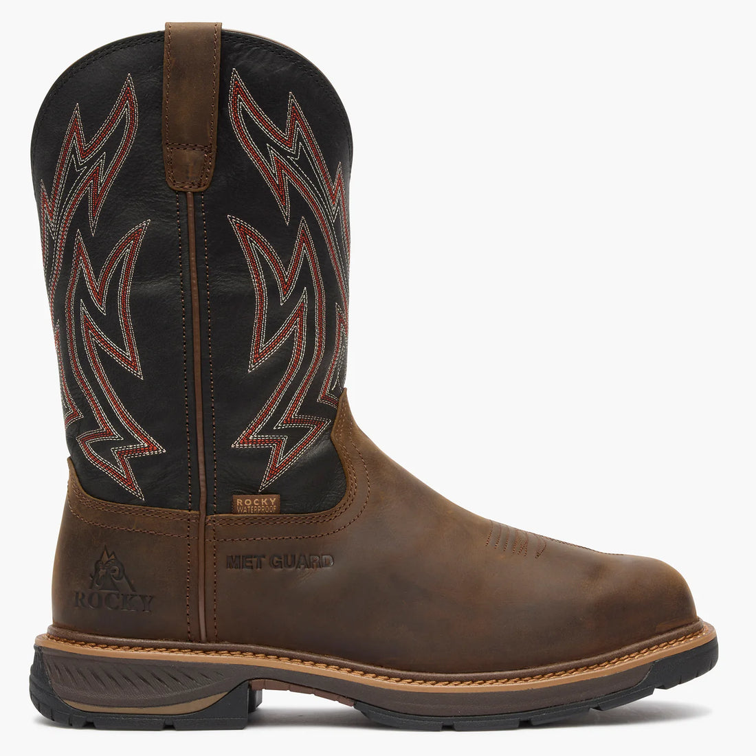 ROCKY Ride LTE MET Guard Western Boot RKW0477